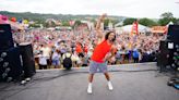 Joe Wicks eyes Pyramid as he leads Glastonbury workout days after son’s birth