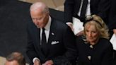 President Biden and First Lady Dr. Jill Biden Arrive at Queen Elizabeth's Funeral