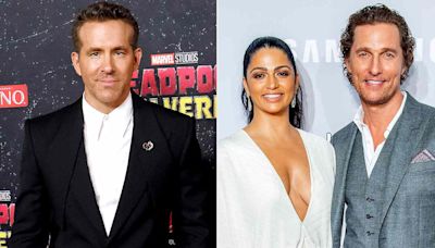 Matthew McConaughey’s Nickname Is ‘Hunk of Heaven,’ Jokes Wife Camila — and It’s All Thanks to Ryan Reynolds