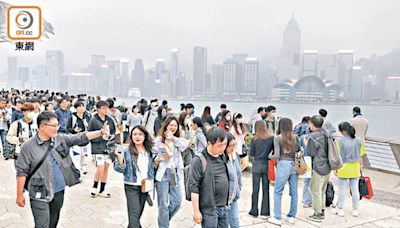 五一假期68萬港人出境 超同期訪港內地客