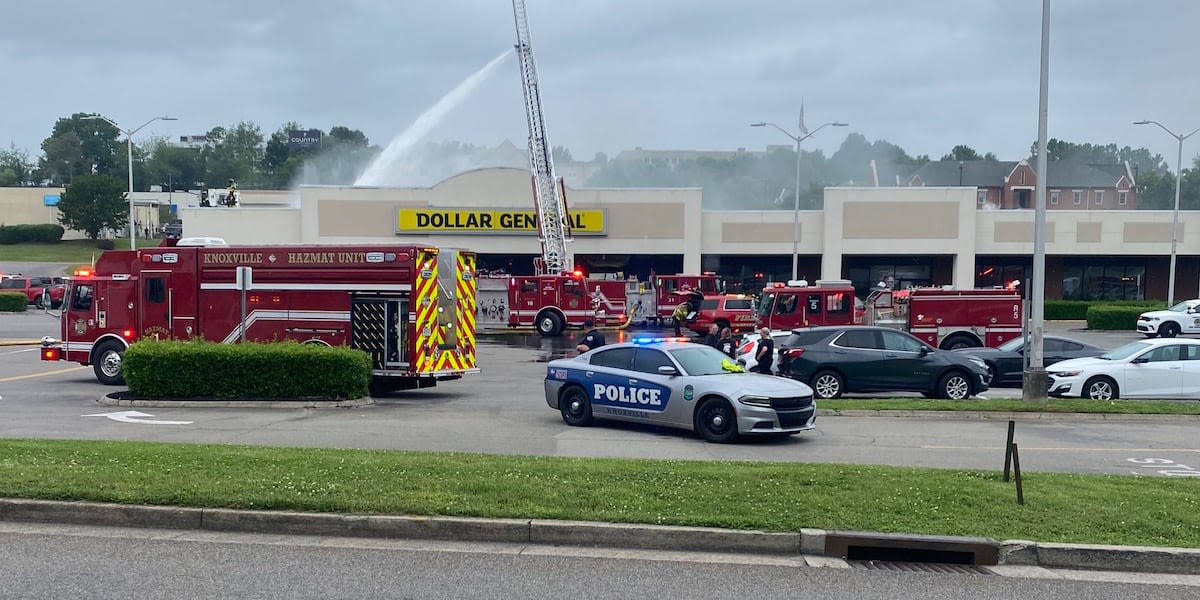 Man arrested in connection to Dollar General fire in West Knoxville