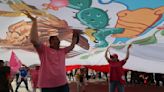 Tens of thousands protest against Mexico's president in the main square of Mexico City