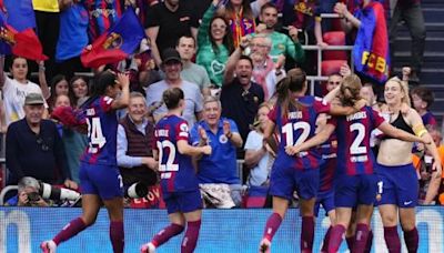 Barcelona vence al Lyon y se corona en la Liga de Campeones femenina