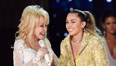 Dolly Parton reacts to learning she and Miley Cyrus are actually related