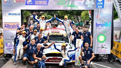 Enrique Cruz-Mujica, ganadores del 33º Rallye Villa de Adeje