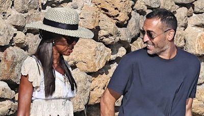 Naomi Campbell cosies up to Mohammed Al Turki in Ibiza