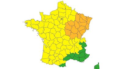 Vigilance orange pour des orages dans 16 départements du nord-est de l’Hexagone ce lundi 15 juillet