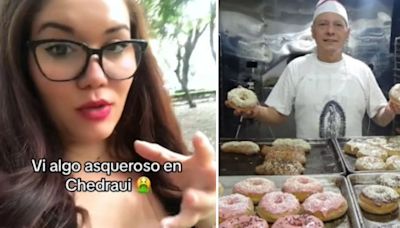 Extranjera reportó a trabajador de centro comercial en México por lamer donas pero internautas la atacaron a ella
