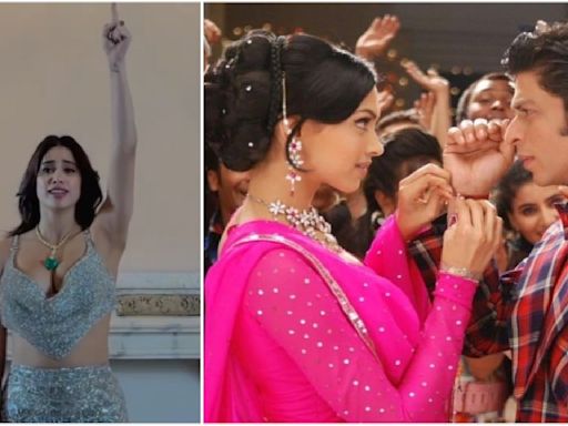 THROWBACK: When Janhvi Kapoor recreated iconic scene of Om Shanti Om starring Shah Rukh Khan and Deepika Padukone; WATCH