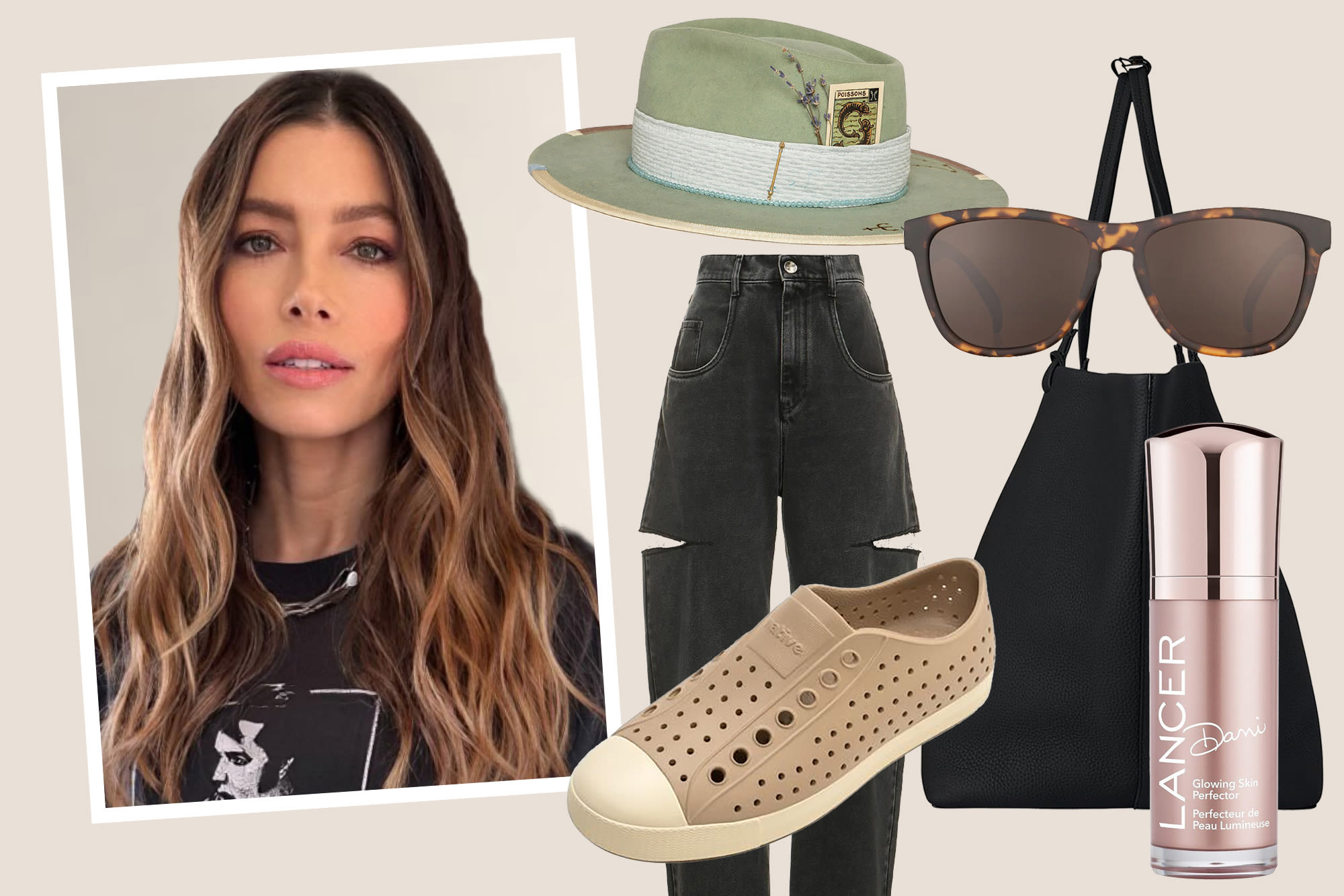 Jessica Biel on her favorite swimsuit, beach sneaks and new period book for kids