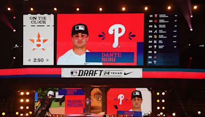 Phillies sign 1st-rounder Dante Nori and 15 other draft picks