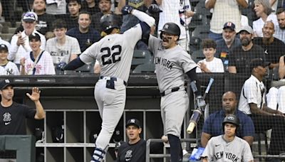 Yankees launch three home runs, including Aaron Judge's 300th, in 10-2 win over White Sox