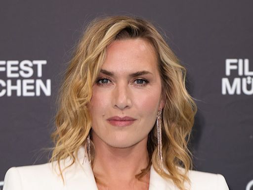 Kate Winslet exudes elegance in white suit at Munich Film Festival