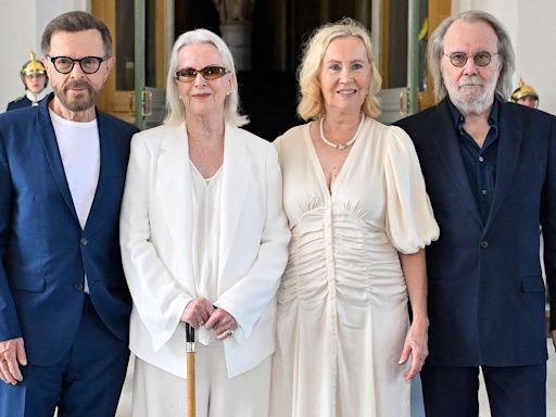 All 4 Members of ABBA Reunite for Swedish Knighthood Ceremony