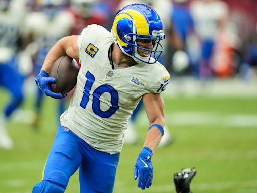 Good news, bad news: Rams' Cooper Kupp not placed on injured list but is wearing cast