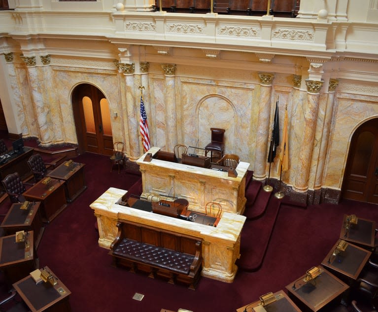 NJ Senate Approves Candidate for Monmouth County Bench Vacancy | New Jersey Law Journal