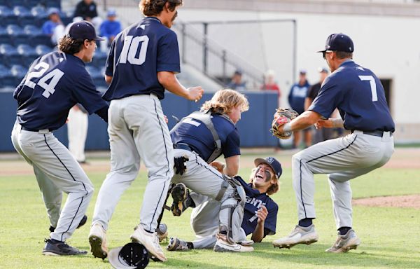 Coach/dad's faith rewarded as San Marcos holds off Poway for Division 1 baseball title