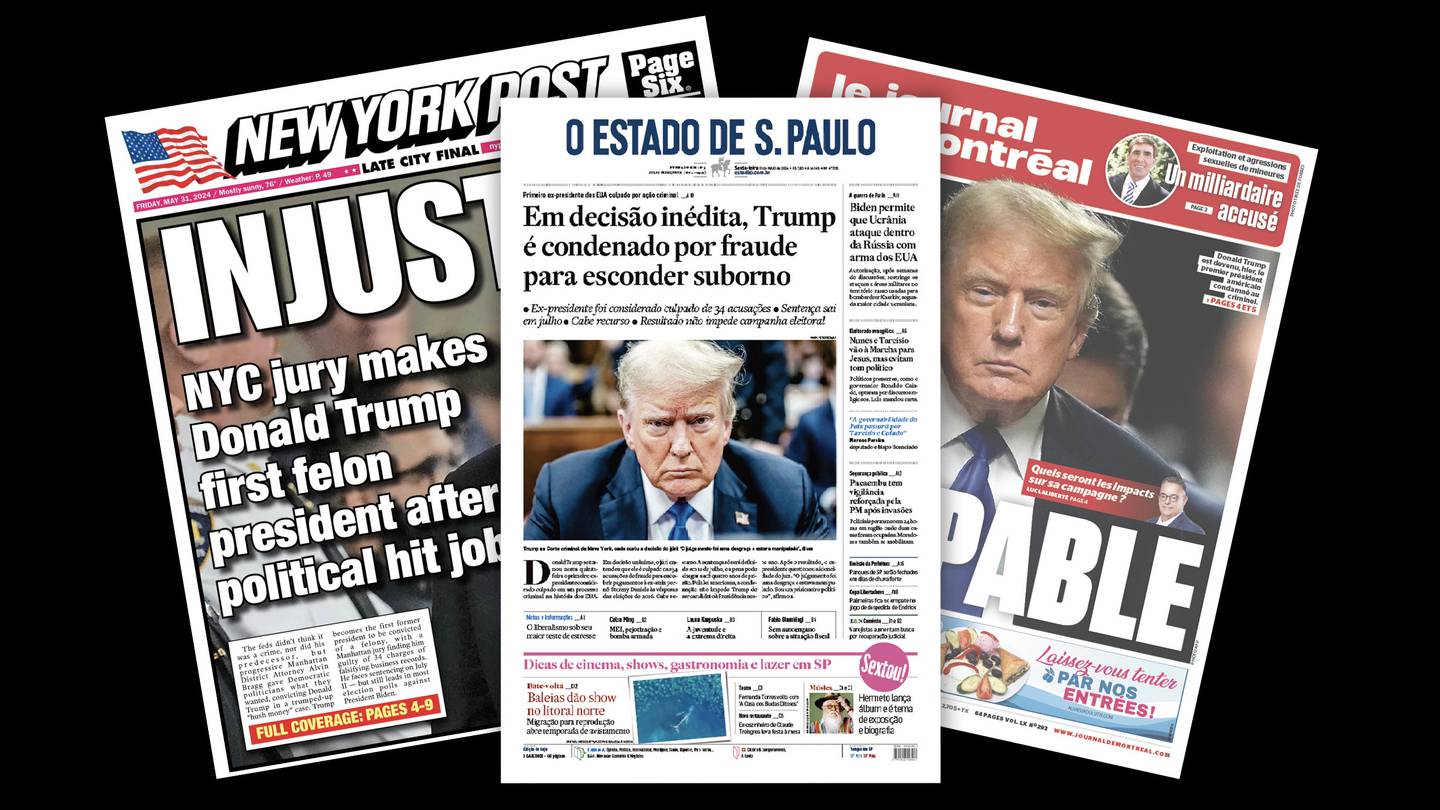 Trump verdict: Here's how newspapers across the world covered the historic hush money trial