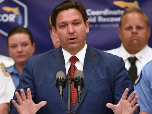 Florida Gov. Ron DeSantis says 20 charged for voter fraud