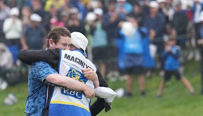 Robert MacIntyre just won his first PGA Tour event — and his dad was his caddie