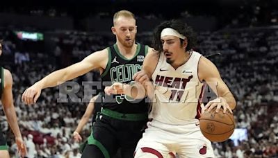 Heat y Jáquez Jr. al borde de la eliminación ante Celtics