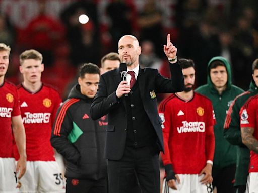 Erik ten Hag admits Man Utd 'are in difficult times' as he reflects on 'disappointing season' amid reports he will be sacked | Goal.com Malaysia