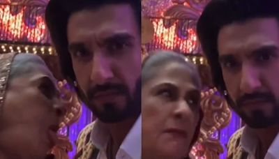 Jaya Bachchan Makes a Face, Shows Her Tongue To Ranveer Singh in Epic Unseen Video; Watch - News18