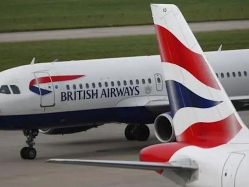 Ground vehicle catches fire near British Airways plane at Heathrow airport | World News - The Indian Express