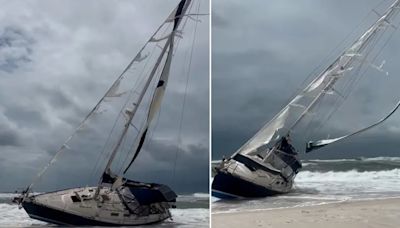 La desventura del “barco fantasma” que apareció en Florida y los sueños frustrados de su navegante