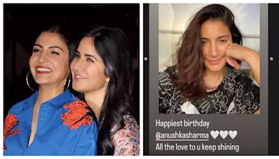 Katrina Kaif shares a sweet birthday message for Anushka Sharma: 'Keep shining, all the love! - Times of India