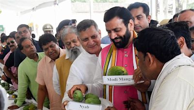 At Mango Mela in Yadavindra Garden, Pinjore, CM Nayab Saini exhorts farmers to shift to organic farming