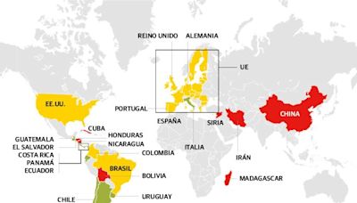 País por país: los gobiernos que no reconocieron el triunfo de Maduro, los que lo felicitaron y los que piden más transparencia