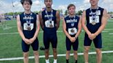 Medal running: 4x100 fifth at PIAAs