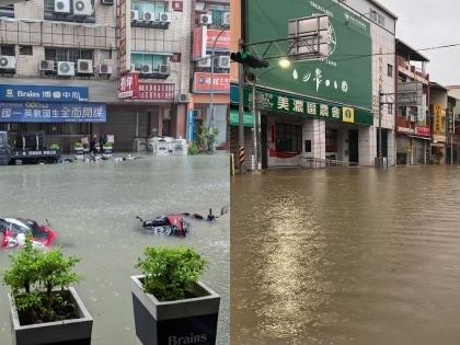 颱風凱米釀高雄多區淹水 美術館住宅區成「黃河」