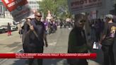 SF Public Library workers rally for more workplace security