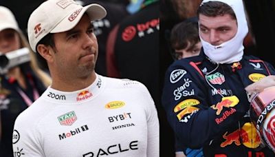 F1: Checo Pérez y Max Verstappen armaron equipo de futbol con pilotos