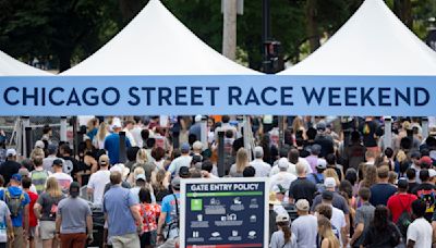 NASCAR Chicago street race: No torrential downpours, but scattered showers delay race start