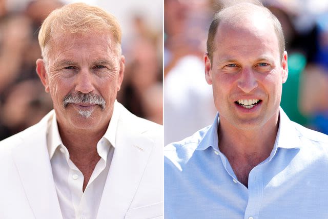 Kevin Costner Shares Sweet Thing Prince William Once Told Him: 'My Mom Kind of Fancied You' (Exclusive)