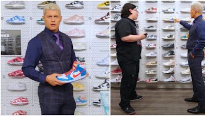Cody Rhodes goes trainers shopping & buys SIX new pairs for insane amount of money