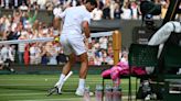 Djokovic smashed racket against Wimbledon net post long before fan outburst