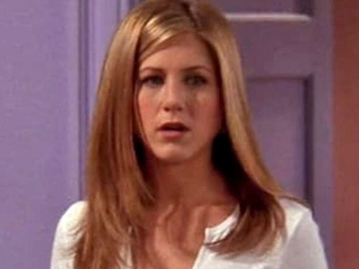 Jennifer Aniston channels Friends character on set of The Morning Show
