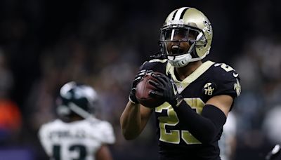 Report: Marshon Lattimore (hamstring) pushing to play vs. Cowboys