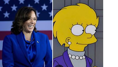 Kamala Harris drops a ‘Simpsons’ surprise at Comic Con 2024 as fans draw Lisa Simpson parallels for next US President