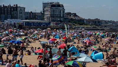 UK temperatures start to drop off after hottest day of the year so far