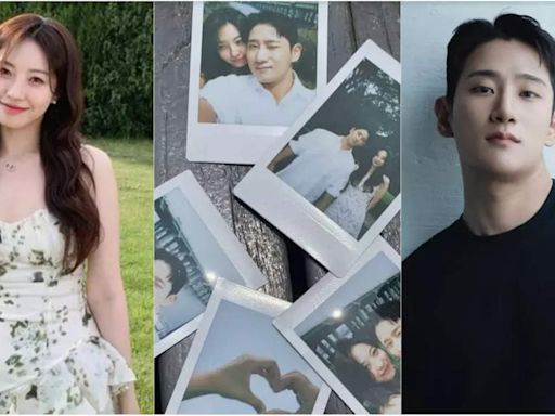 Dahye and Dong Jin from 'EXchange 3' announce their relationship with sweet Polaroids - Times of India