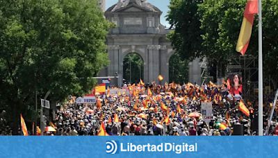 Los mejores momentos de la manifestación contra Sánchez