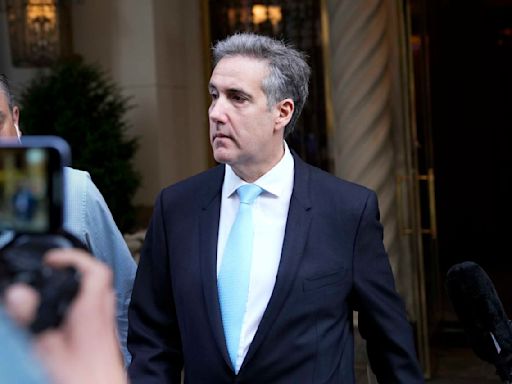 The Latest | Defense at Trump hush money trial to cross-examine star witness Michael Cohen