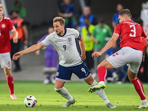 Eurocopa 2024 en vivo: Inglaterra se puso al frente con Kane, Dinamarca respondió con un golazo de Hjulmand y repartieron puntos