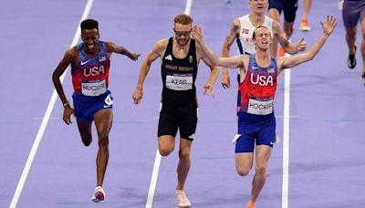 Cole Hocker grabs shock USA gold in 1500 metres with Olympic record time