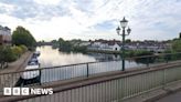 Staines: Avoid the area warning as River Thames boat fire tackled